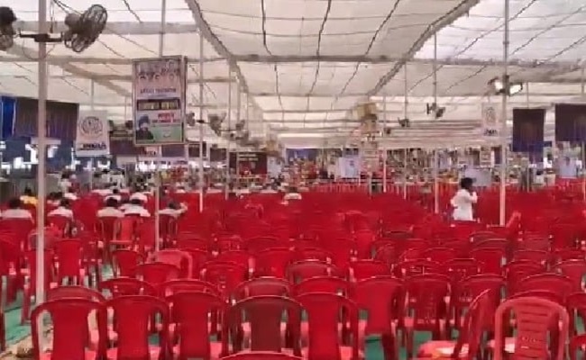 Empty Chairs, Forced Attendance Cast Shadow On INDIA Bloc's Rally